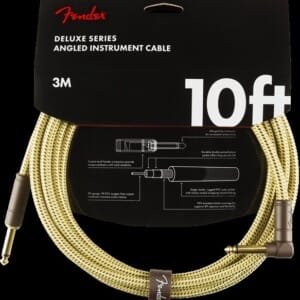 FENDER 099-0820-091 CABLE DELUXE TWEED DROIT/COUDE 3M