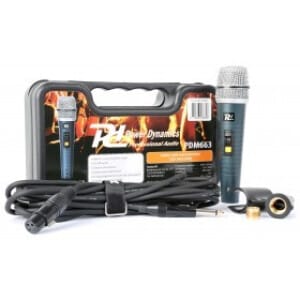 POWER DYNAMICS PDM663 MICRO DYNAMIQUE + VALISE