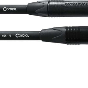CORDIAL CSI3PR-175 CABLE INSTRUMENT JACK DROIT/JACK COUDE 3M EN NEUTRIK