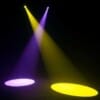 ADJ FOCUSSPOT2X LYRE 100W+UV3W 13 GOBO 8 COULEURS