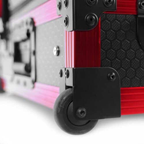 PLUGGER CASE PCCDJ800ELITE FLIGHT AVEC SUPPORT ORDI + ROULETTES POUR DDJ800