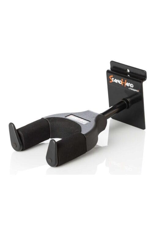 BESPECO SH720 SUPPORT GUITARE UNIVERSEL STAND MURAL RAINURE HARD LINE