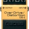 BOSS OS-2 PEDALE OVERDRIVE DISTORSION