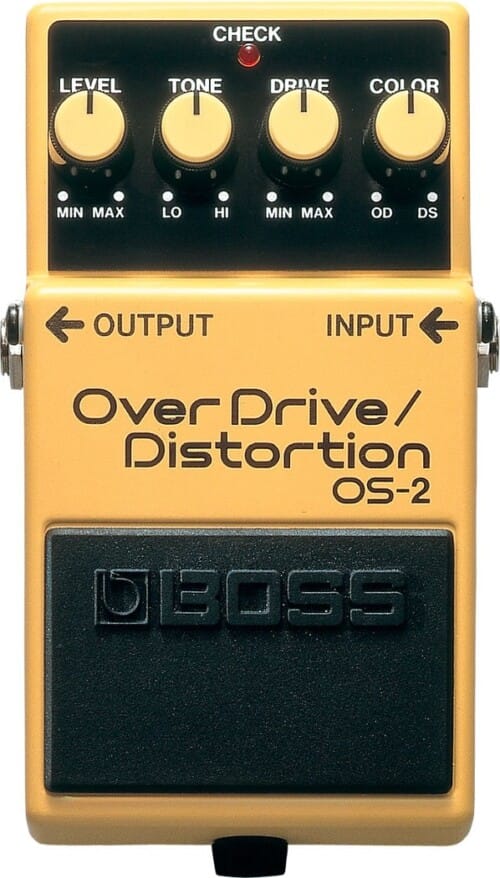 BOSS OS-2 PEDALE OVERDRIVE DISTORSION