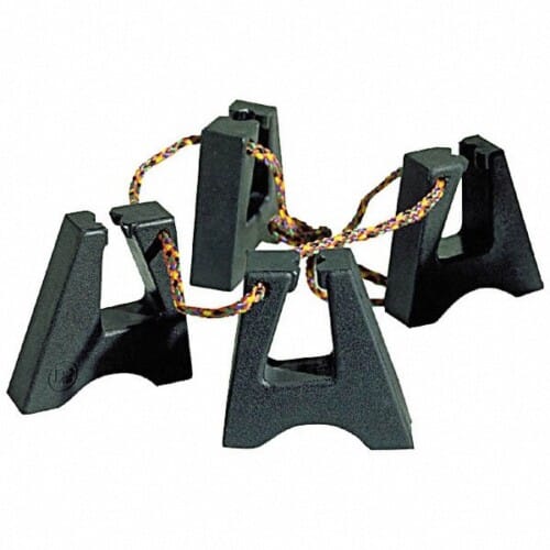 LP LP637 PIED LOT DE 4 EN CAOUTCHOUC DUR POUR CONGAS